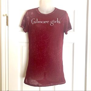 Gilmore Girls Burnout Sheer Graphic T-shirt
